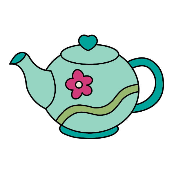 Jak Nakreslit Čajník 5-9