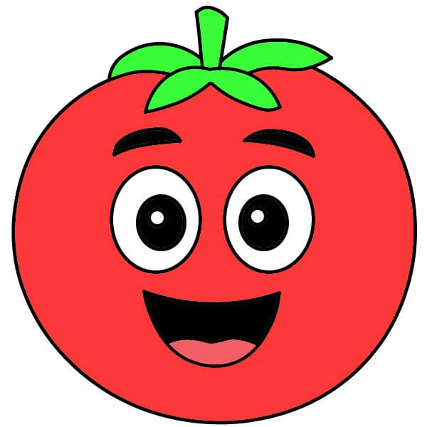 Jak Nakreslit Rajče