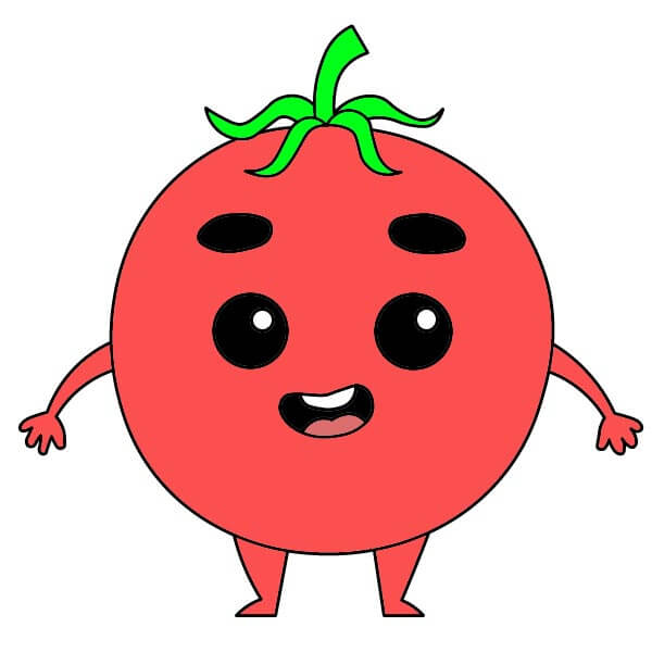 Jak Nakreslit Rajče 5-7