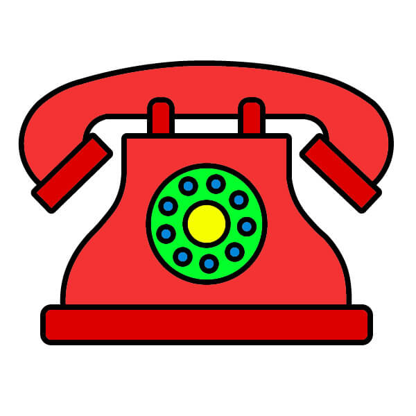 Jak Nakreslit Telefon 2-9