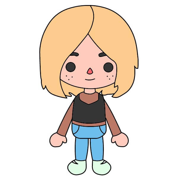 Jak Nakreslit Toca Boca 2-10