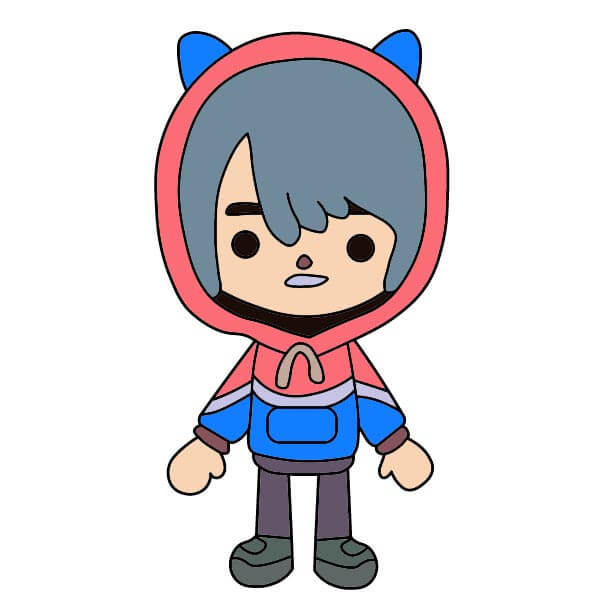 Jak Nakreslit Toca Boca 4-12