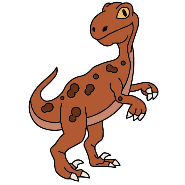 Jak Nakreslit Velociraptor