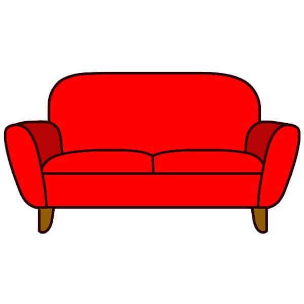 Jak Nakreslit Pohovka 3-7