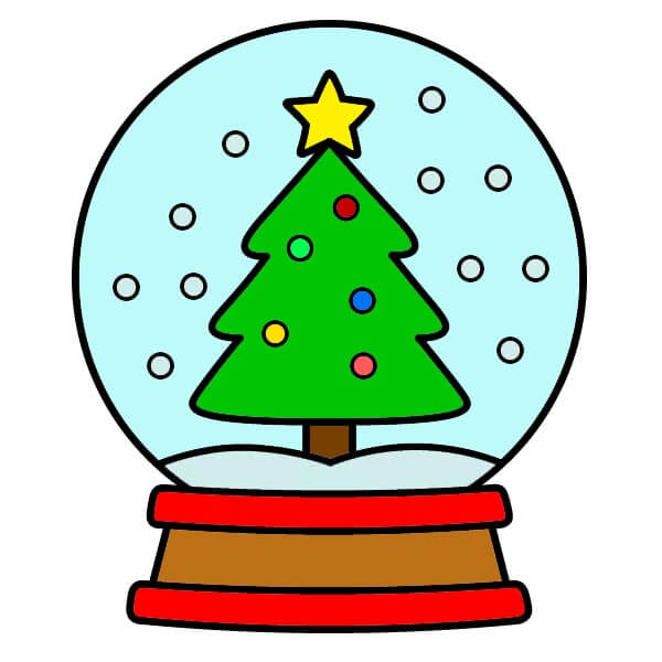 Jak Nakreslit Sněhová koule 3-11