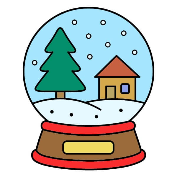 Jak Nakreslit Sněhová koule 5-10