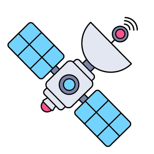 Jak Nakreslit Satelit 3-9