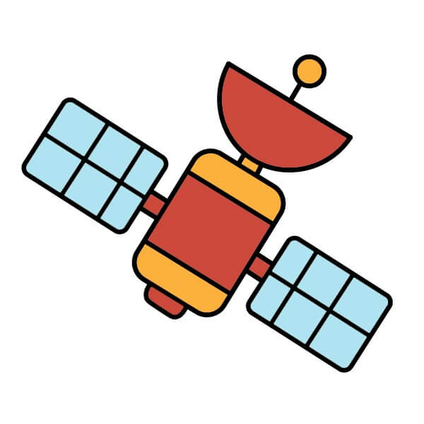 Jak Nakreslit Satelit 6-10