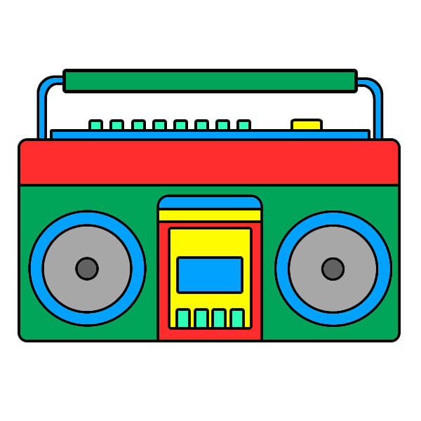 Jak Nakreslit Rádio 4-12