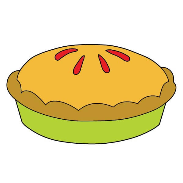 Jak Nakreslit Koláč 4-7