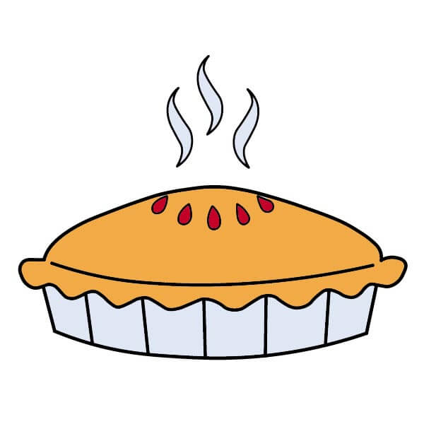 Jak Nakreslit Koláč 6-8