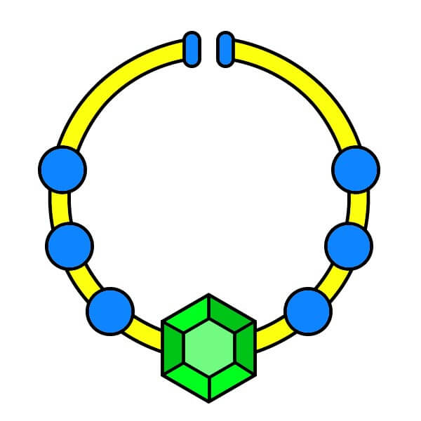 Jak Nakreslit Náhrdelník