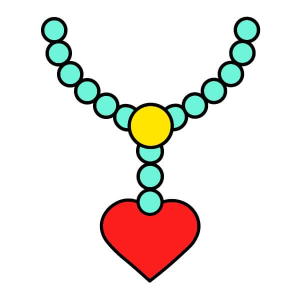 Jak Nakreslit Náhrdelník 5-6