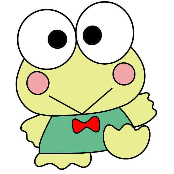 Jak Nakreslit Keroppi