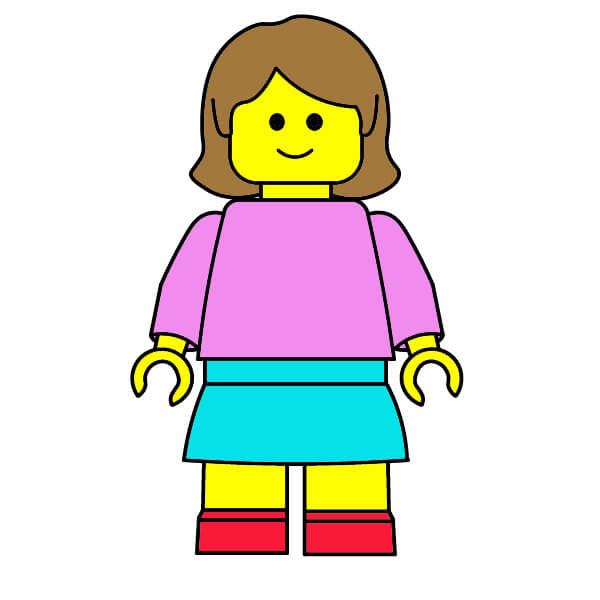 Jak Nakreslit Lego 3-9