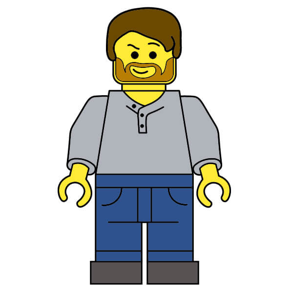 Jak Nakreslit Lego 4-11
