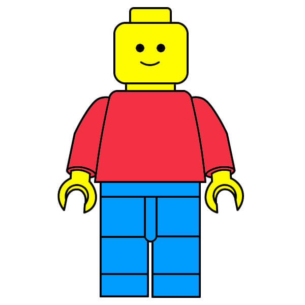 Jak Nakreslit Lego 6-8