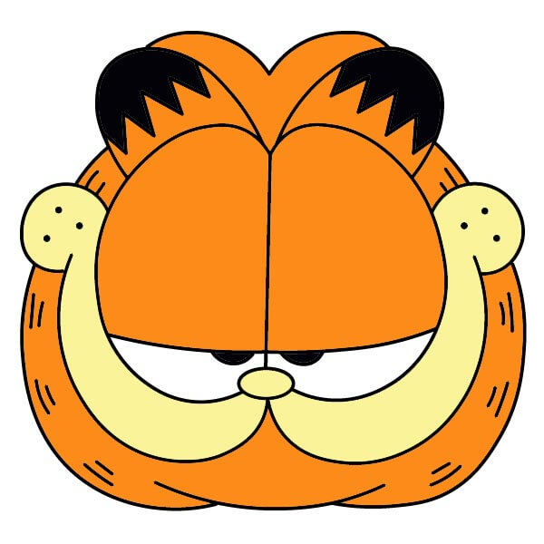 Jak Nakreslit Garfield 1-7