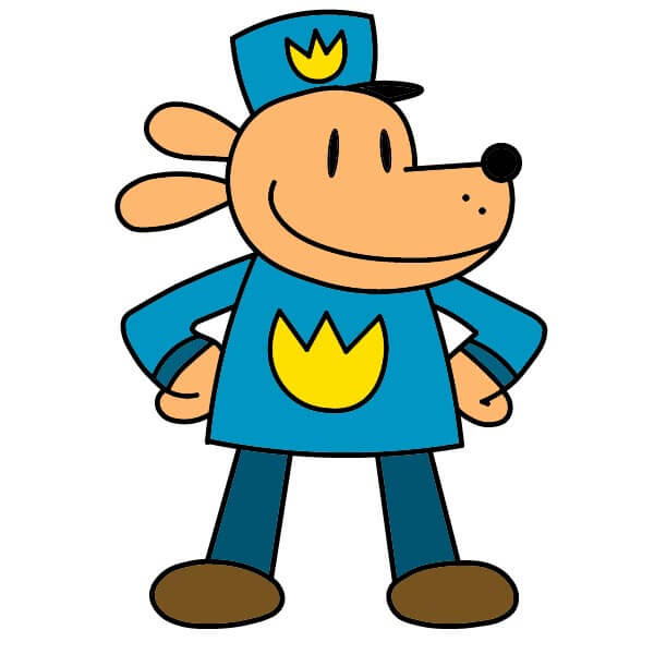 Jak Nakreslit Dog Man 2-11