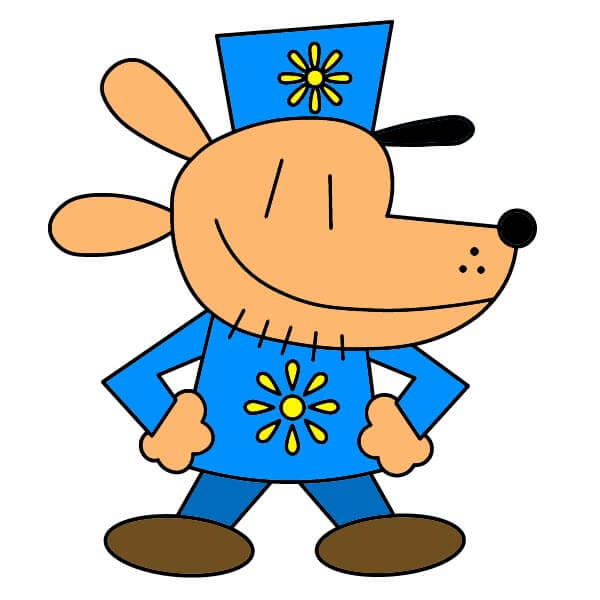 Jak Nakreslit Dog Man 6-12