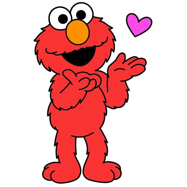 Jak Nakreslit Elmo