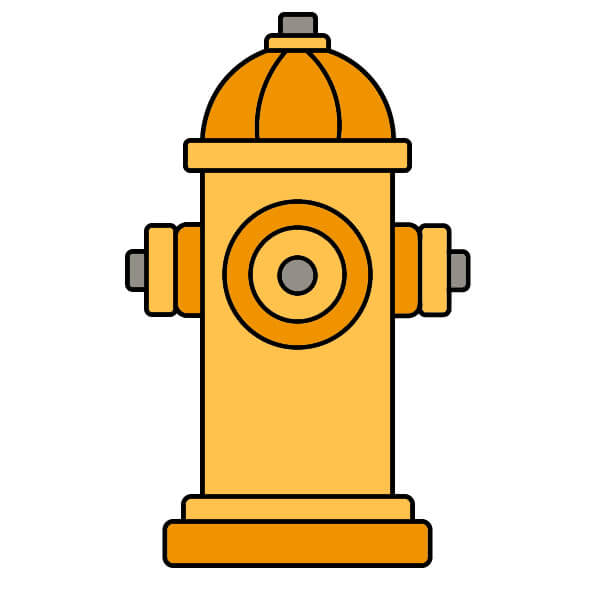 Jak Nakreslit Požární hydrant