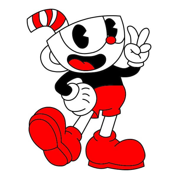 Jak Nakreslit Cuphead 1-13