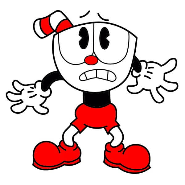 Jak Nakreslit Cuphead